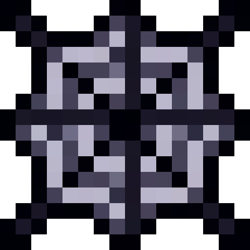Cobweb — a decoration Minecraft Item (2D) made with resourcepack.ai