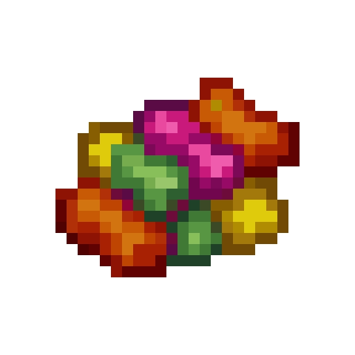 Colorful Gummy Edibles — a hemp Minecraft Item made with resourcepack.ai