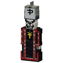Papa Emeritus — a character Minecraft Model made with resourcepack.ai