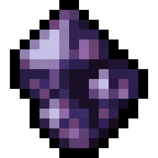 Amethyst Cluster — a Minecraft Item (2D) made with resourcepack.ai