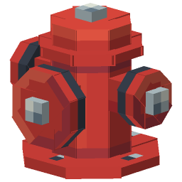 Fire Hydrant — a Minecraft Model made with resourcepack.ai