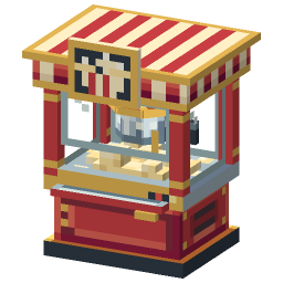 Popcorn Machine — a Minecraft Model made with resourcepack.ai