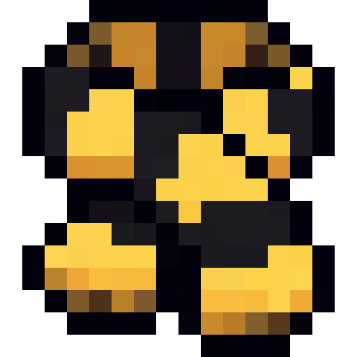 Hufflepuff Scarf — a Minecraft Item (2D) made with resourcepack.ai
