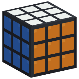 Rubik's Cube — a Minecraft Model made with resourcepack.ai