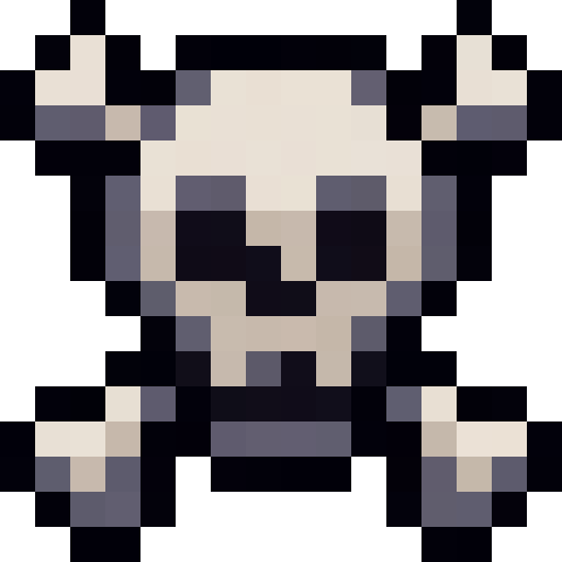 Skull And Crossbones — a Minecraft Icon made with resourcepack.ai