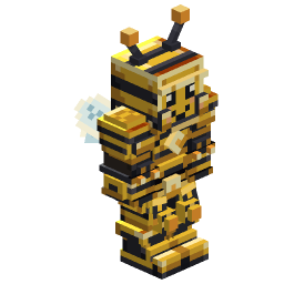 Honeybee Knight Armor — a Minecraft Armor (3D) made with resourcepack.ai