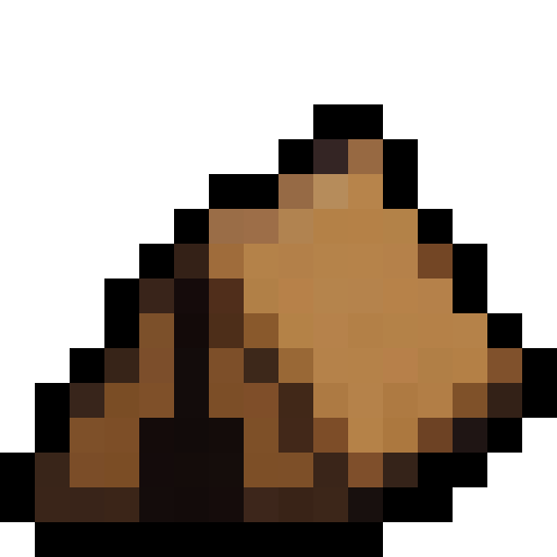 Canvas Shelter — a Minecraft Item (2D) made with resourcepack.ai
