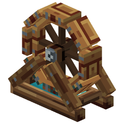 Timber Waterwheel — a Minecraft Model made with resourcepack.ai