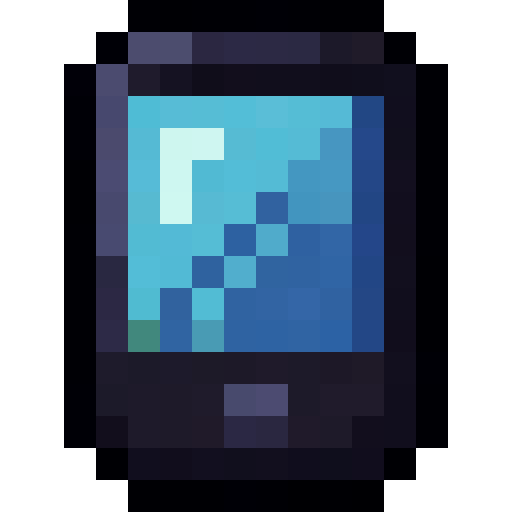 Pixel Smartphone — a Minecraft Item (2D) made with resourcepack.ai