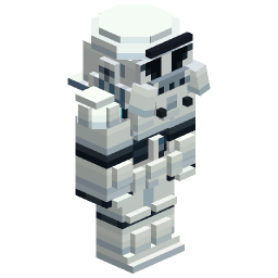 Star Wars Stormtrooper Armor — a Minecraft Armor (3D) made with resourcepack.ai