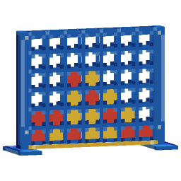 Giant Connect Four — a Minecraft Model made with resourcepack.ai