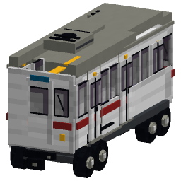 Subway Carriage — a modern Minecraft Model made with resourcepack.ai