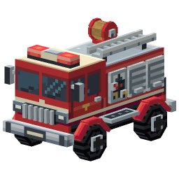 Fire Engine — a Minecraft Model made with resourcepack.ai