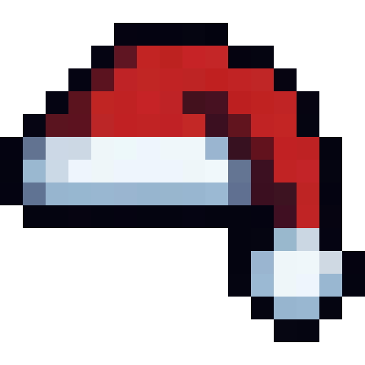 Santa Hat — a Minecraft Item (2D) made with resourcepack.ai
