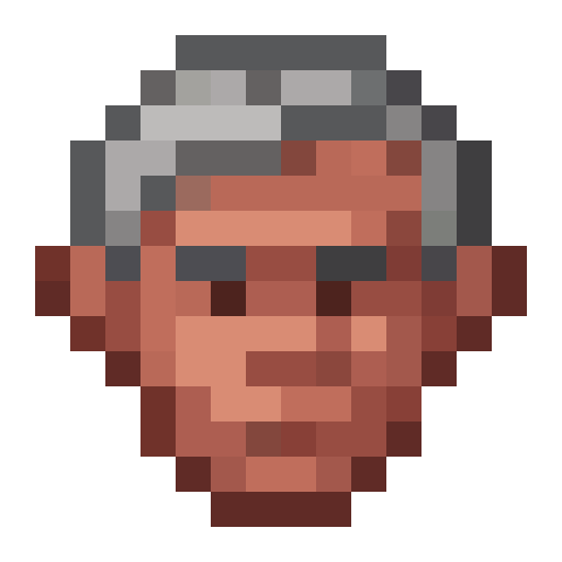 Elderly Person Face — a Minecraft Icon made with resourcepack.ai