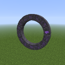 Rune Portal Gate — a Minecraft Shader made with resourcepack.ai