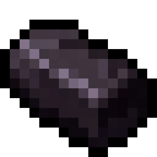 Netherite Ingot — a Minecraft Item (2D) made with resourcepack.ai