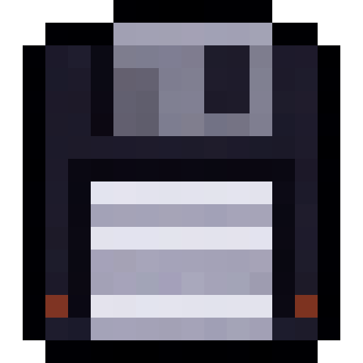Floppy Disk — a Minecraft Item (2D) made with resourcepack.ai