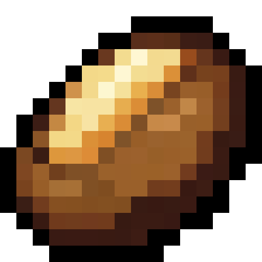 Baked Potato — a Minecraft Item (2D) made with resourcepack.ai