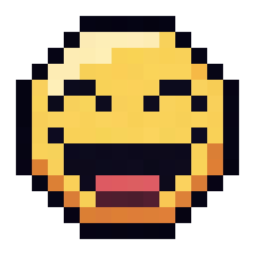 Tears Of Joy Emoji — a Minecraft Icon made with resourcepack.ai