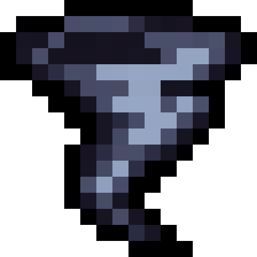 Tornado — a Minecraft Item (2D) made with resourcepack.ai