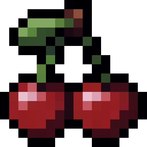 Cherry Pair — a Minecraft Item (2D) made with resourcepack.ai