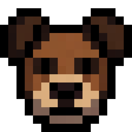 Dog Face — a Minecraft Icon made with resourcepack.ai
