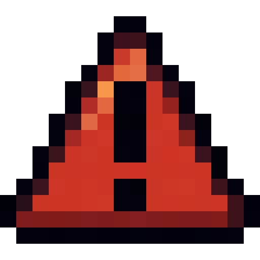 Warning Triangle — a Minecraft Icon made with resourcepack.ai