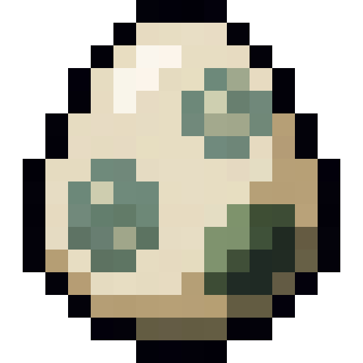 Turtle Egg — a Minecraft Item (2D) made with resourcepack.ai