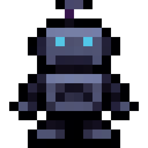 Pixel Robot — a Minecraft Item (2D) made with resourcepack.ai