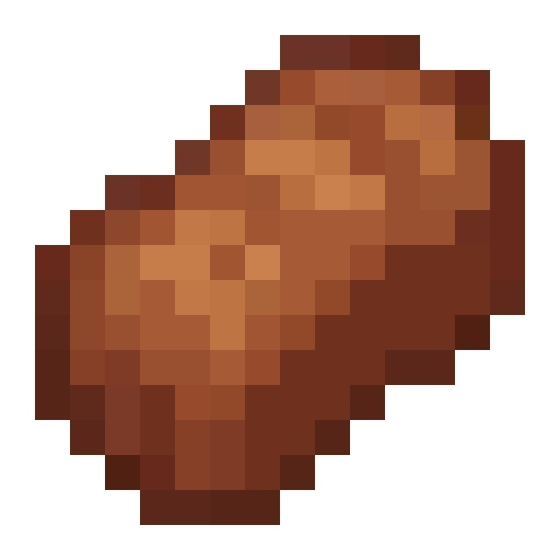 Rustic Bread Loaf — a Minecraft Icon made with resourcepack.ai