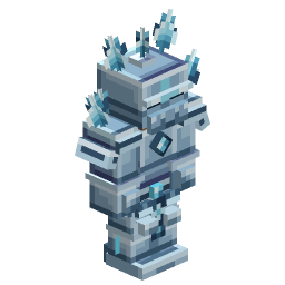 Rimebound Knight — a Minecraft Armor (3D) made with resourcepack.ai