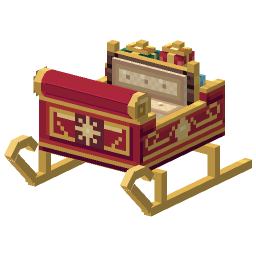 Santa's Gift Sleigh — a Minecraft Model made with resourcepack.ai