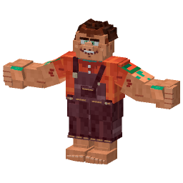 Wreck-It Ralph — a Minecraft Model made with resourcepack.ai