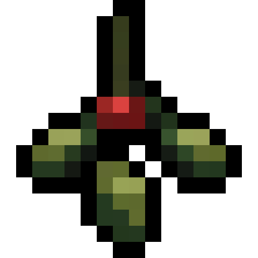 Mistletoe Sprig — a Minecraft Item (2D) made with resourcepack.ai