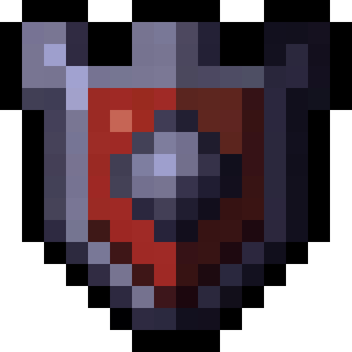 Tower Shield — a Minecraft Item (2D) made with resourcepack.ai