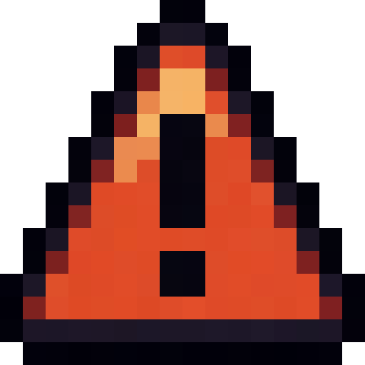 Warning Triangle — a Minecraft Icon made with resourcepack.ai