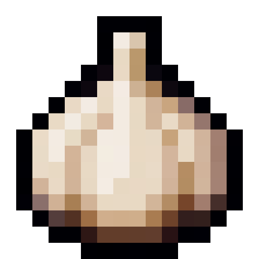 Garlic Bulb — a Minecraft Item (2D) made with resourcepack.ai