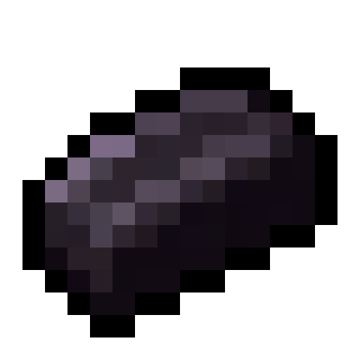 Netherite Ingot — a Minecraft Item (2D) made with resourcepack.ai
