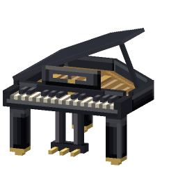 Grand Piano — a Minecraft Model made with resourcepack.ai