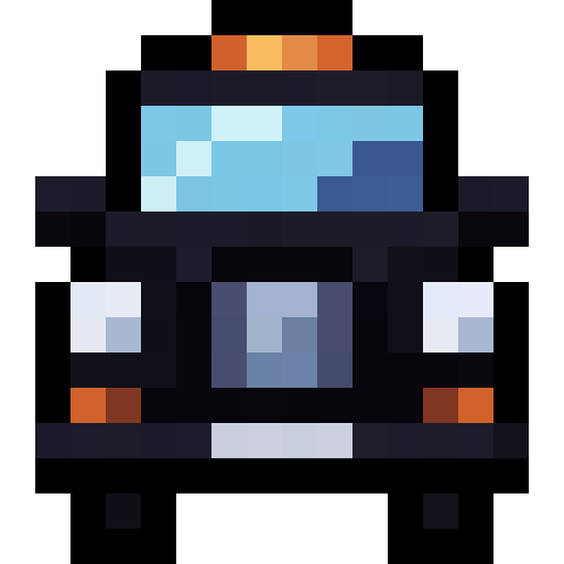 London Black Cab — a Minecraft Item (2D) made with resourcepack.ai