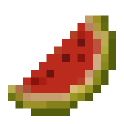 Watermelon Slice — a Minecraft Icon made with resourcepack.ai