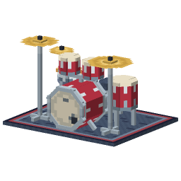 Drum Set — a Minecraft Model made with resourcepack.ai