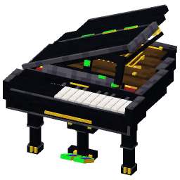 Grand Piano — a Minecraft Model made with resourcepack.ai