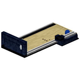 Shuffleboard Table — a Minecraft Model made with resourcepack.ai