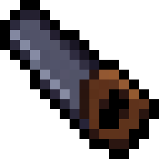 Hand Saw — a Minecraft Item (2D) made with resourcepack.ai