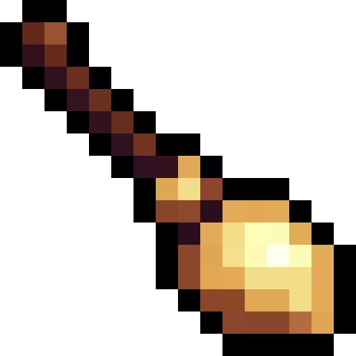 Nimbus 2000 Broomstick — a Minecraft Item (2D) made with resourcepack.ai