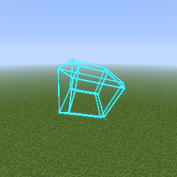 Cyan Tesseract — a Minecraft Shader made with resourcepack.ai