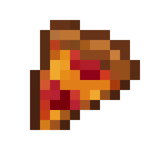 Pizza Slice — a food Minecraft Icon made with resourcepack.ai