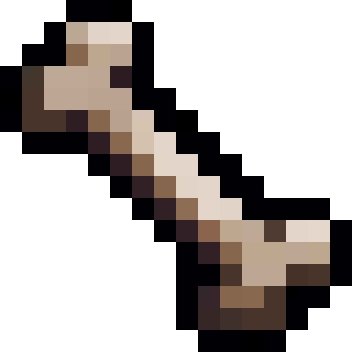 Bone — a Minecraft Item (2D) made with resourcepack.ai